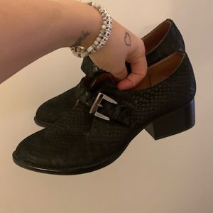 Jeffrey Campbell Ibiza 2 inch heel loafer